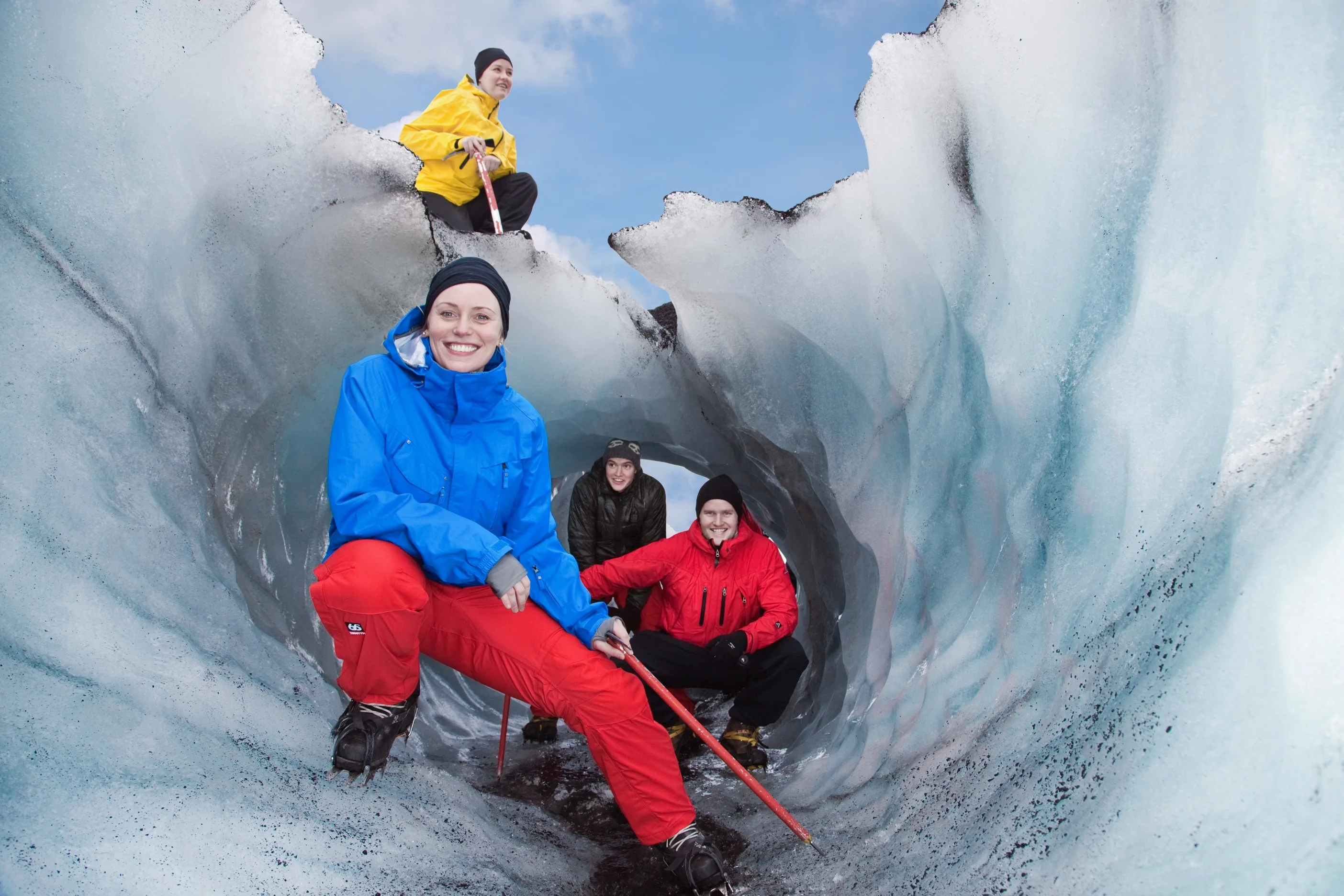 Gletscherwanderung mountainguides Solheimajoekull Bjoergvin Hilmarsson 3